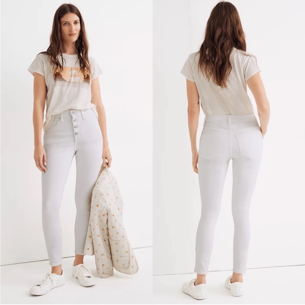 Madewell Petite High-Rise Skinny Crop Jean 20/35P